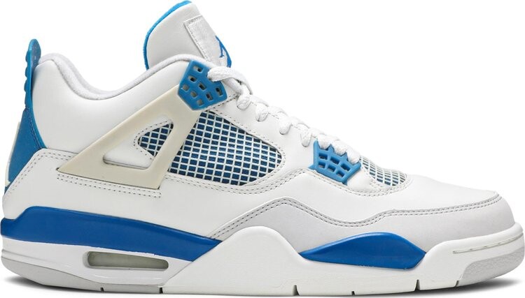 

Кроссовки Air Jordan 4 Retro Military Blue 2006, белый