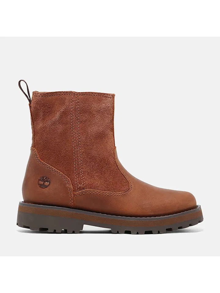 Ботинки кожаные Courma Timberland, светло-коричневый
