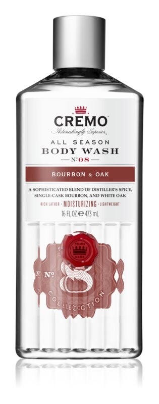 

Гель для душа для мужчин Cremo Body wash Bourbon & Oak
