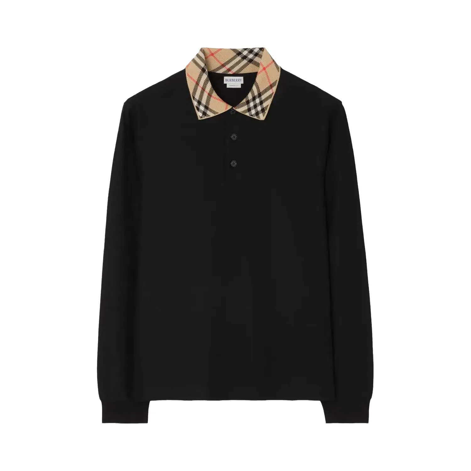 Лонгслив с длинным рукавом Evan Burberry, Black