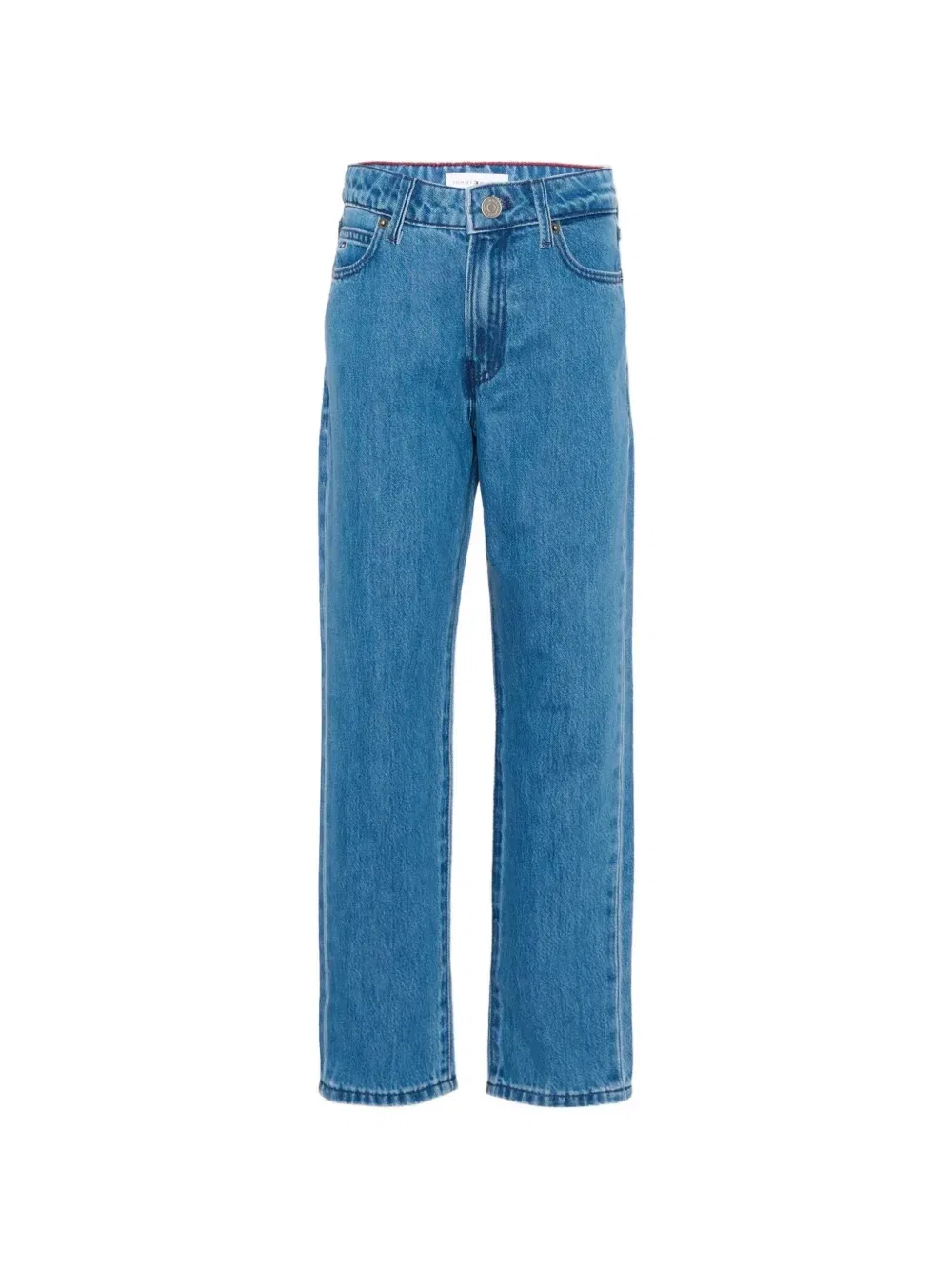 Джинсы прямого кроя Tommy Hilfiger Junior, синий