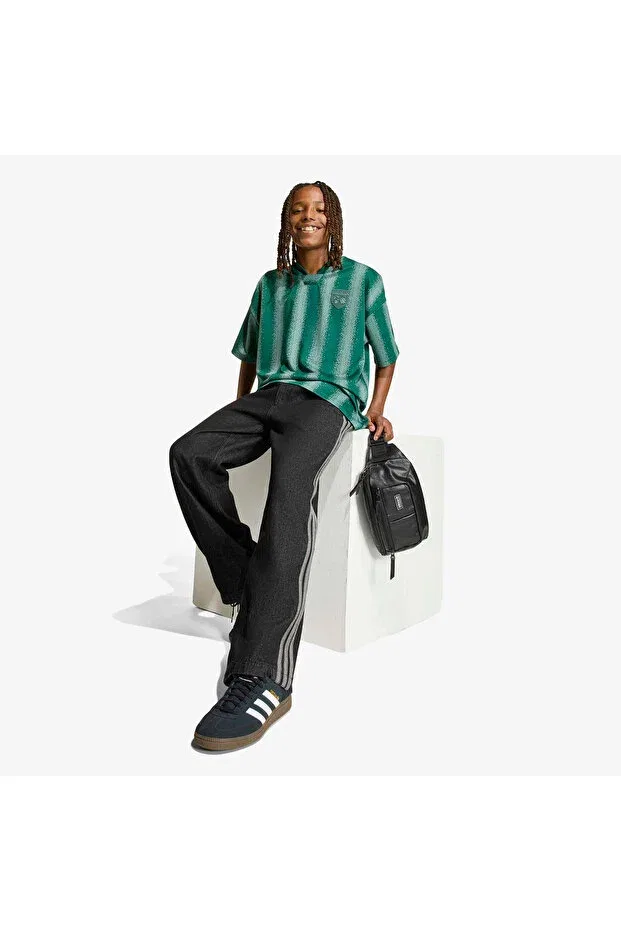 Детская футболка для девочек с коротким рукавом Adidas, Green — фото 2