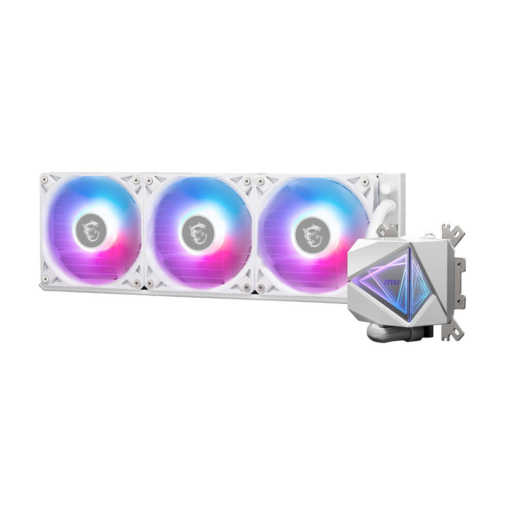 

Система водяного охлаждения MSI MAG CoreLiquid I360 White, белый