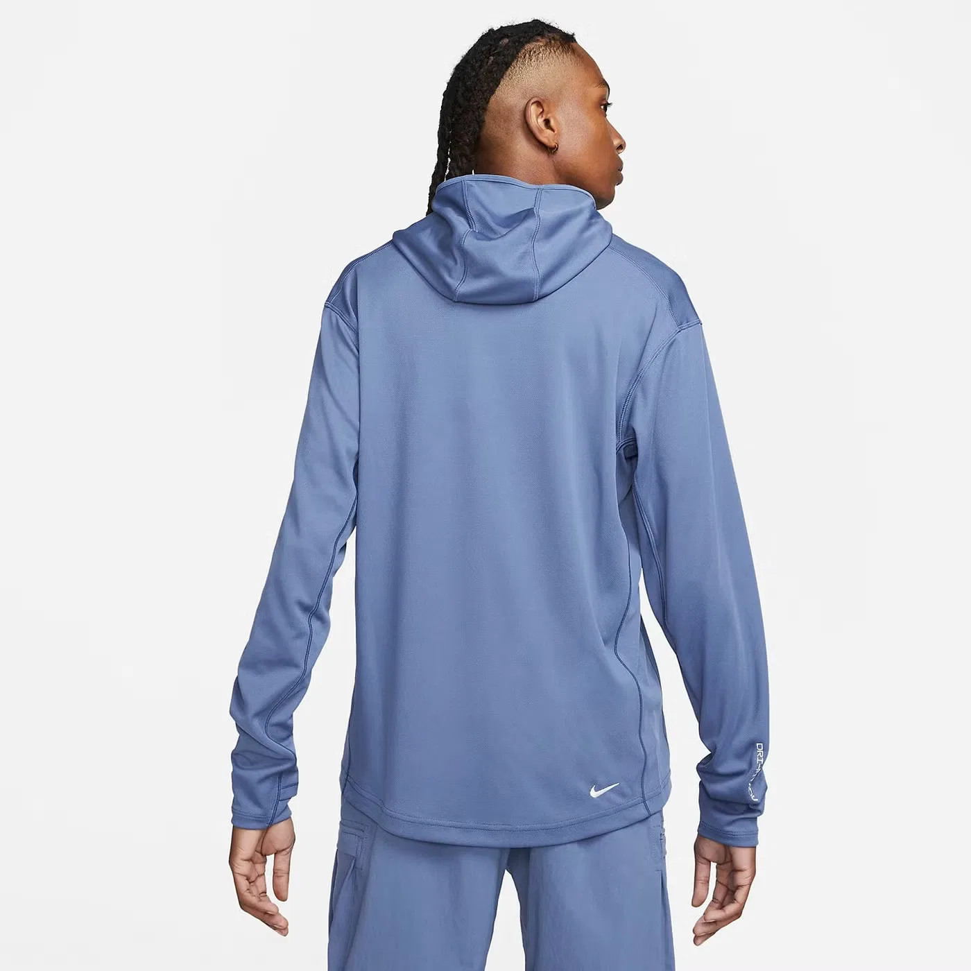 Худи с капюшоном и защитой от ультрафиолета ACG Dri-FIT ADV Lava Tree Nike, синий — фото 2