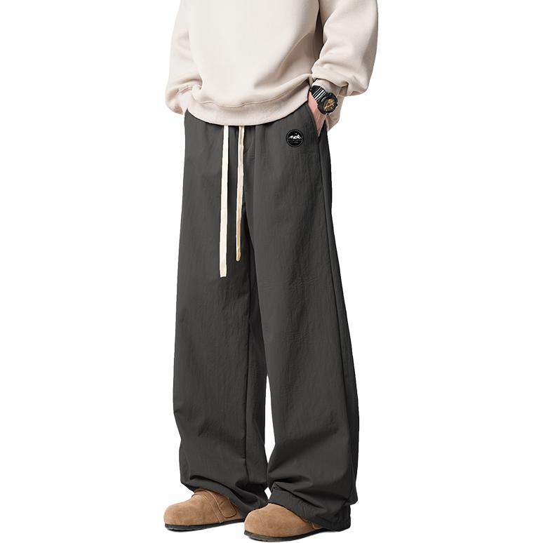 

Хлопковые брюки Unisex утепленные с флисовой подкладкой прямого кроя WARRIOR, темно-серый (diy badge)