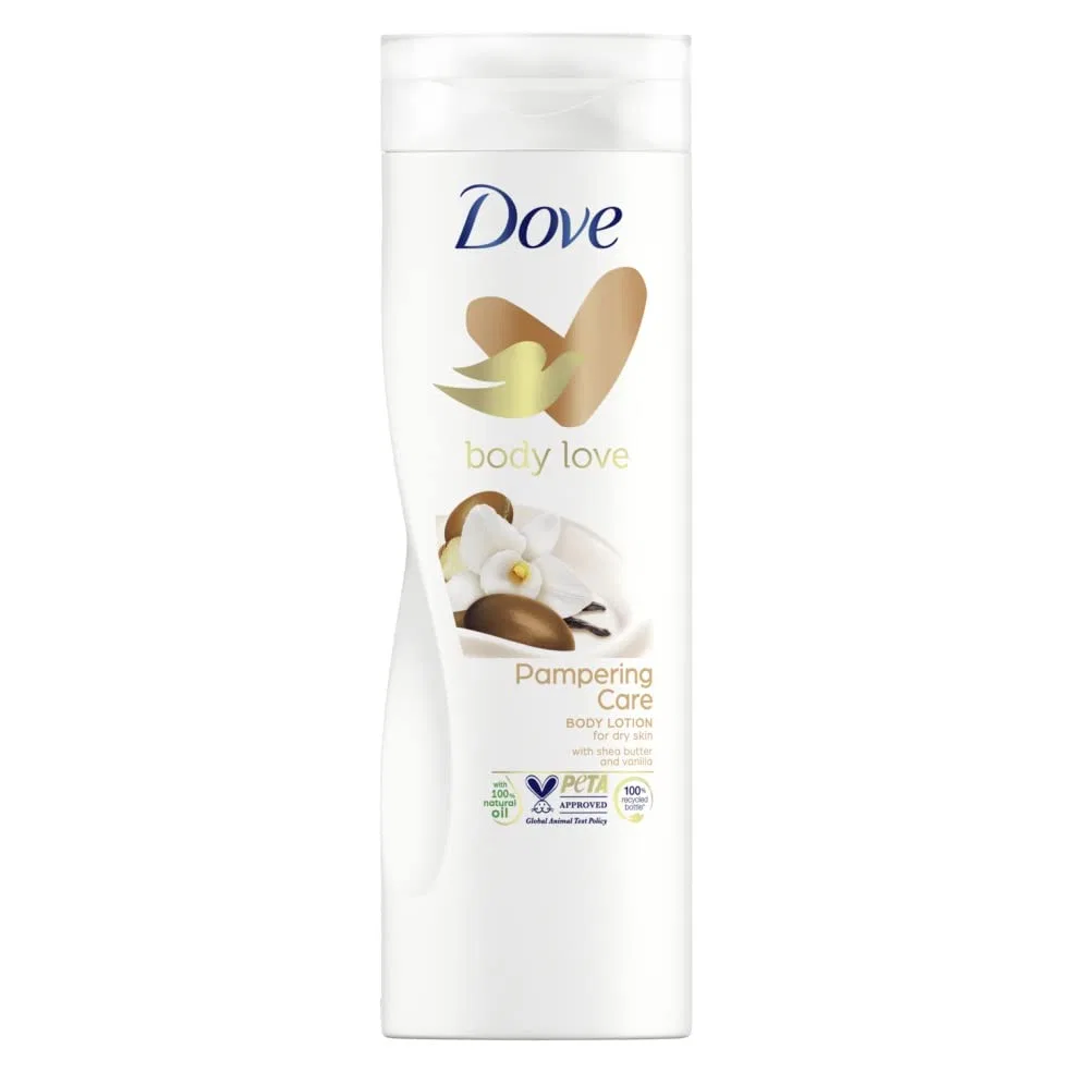 Лосьон для тела Dove Pampering Care с маслом ши и ванилью, 6 x 400 мл