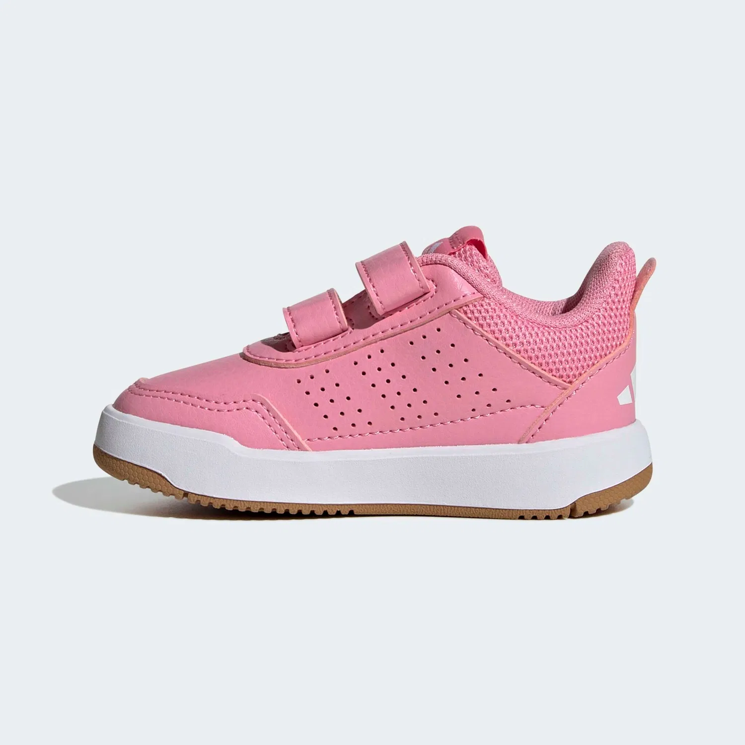 Детские кроссовки с клевером Adidas Sportswear, Bliss Pink/Ftwr White/Gum10 — фото 3