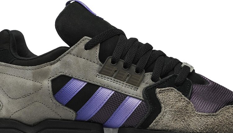 Кроссовки Adidas Packer x Consortium ZX Torsion 'Mega Violet', коричневый — фото 3