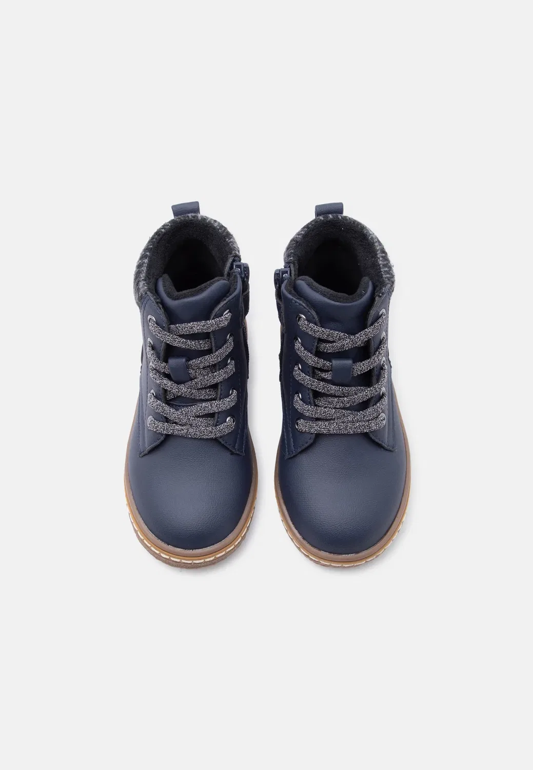 Ботильоны на шнуровке Friboo By Zalando, Dark Blue — фото 4