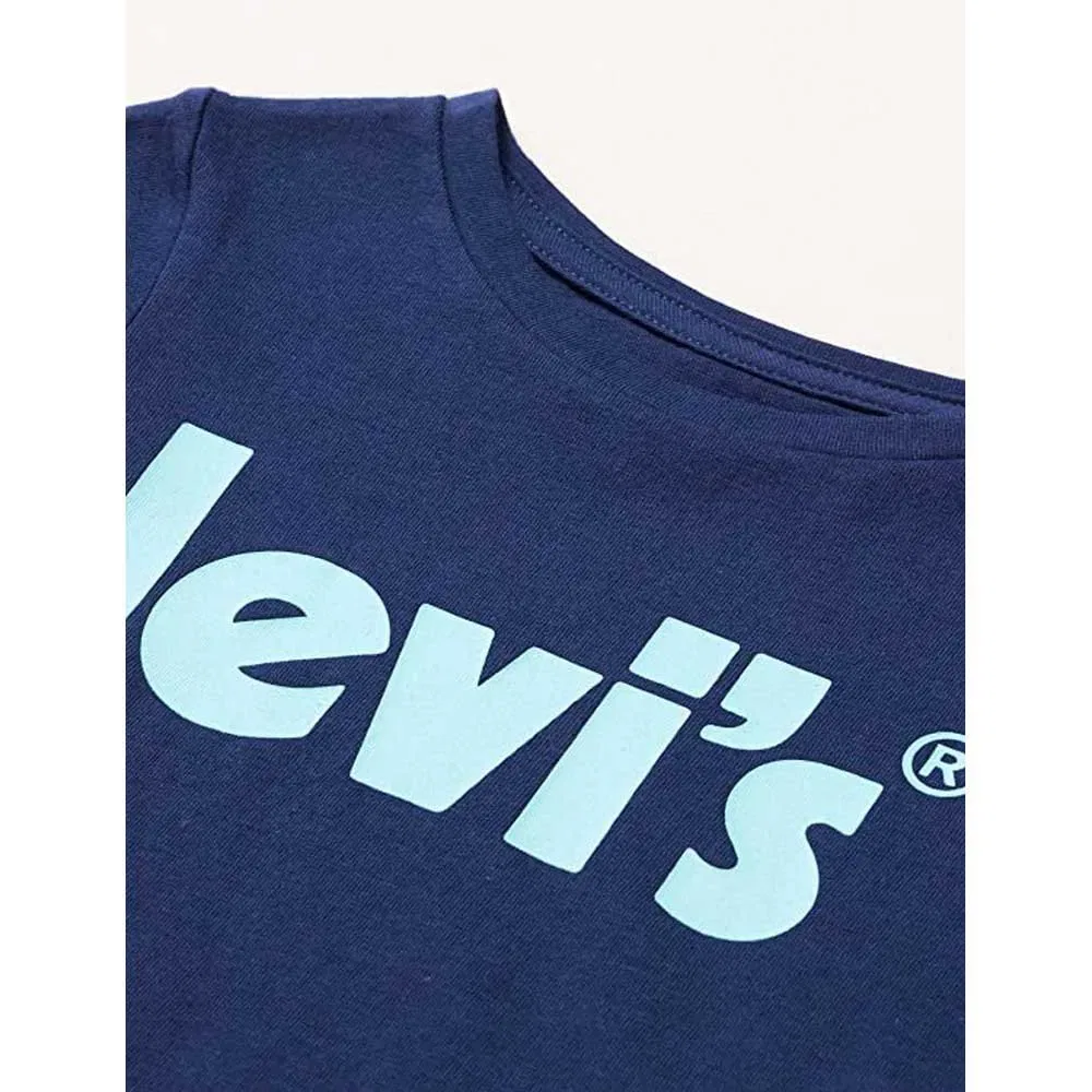 Футболка с коротким рукавом Basic Poster Levi's, синий — фото 3
