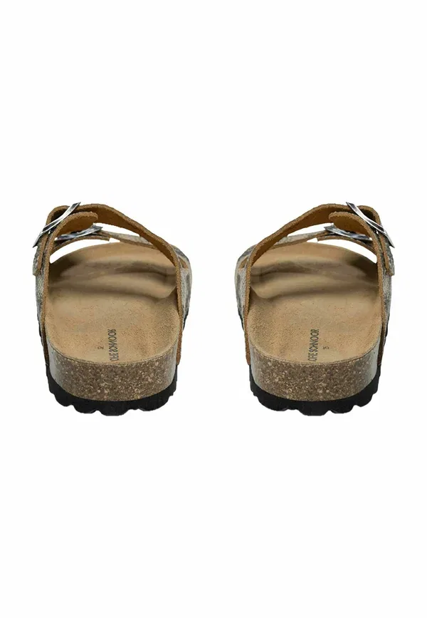 Мюли с принтом animal print Mules Sofie Schnoor, коричневый змеиный — фото 4