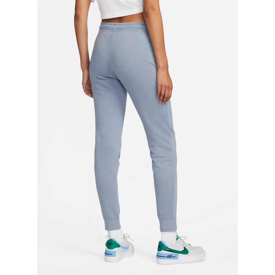 Женские спортивные штаны Nike W Essntl Pant Reg Flc Mr, Синий — фото 3