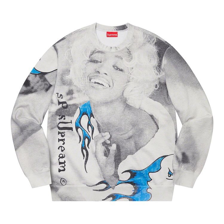

Толстовка Supreme Naomi Crewneck Black, черный