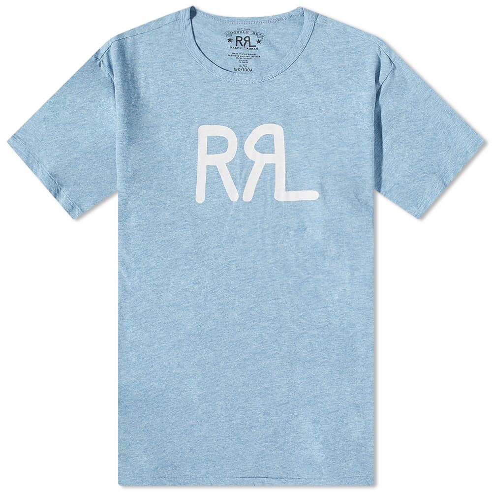 

Футболка RRL Logo Tee, Синий, Футболка RRL Logo Tee