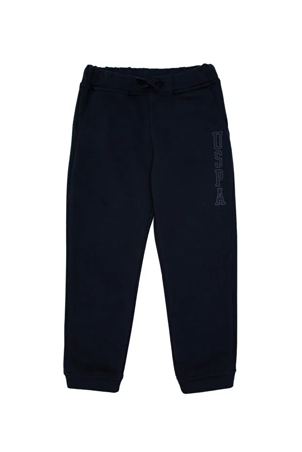 Детские спортивные штаны для девочек скинни U.S. Polo Assn., Navy Blue — фото 2