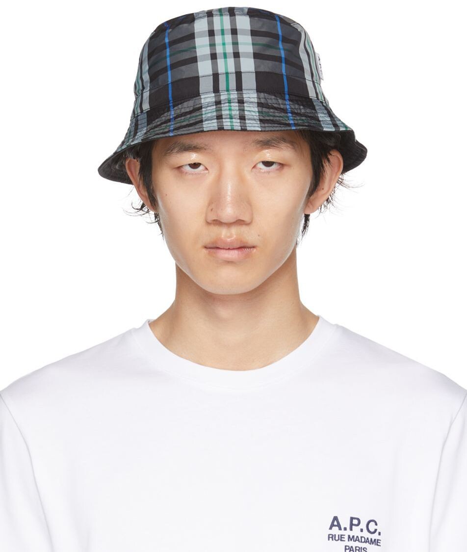 

Серо-черная двухсторонняя панама Mark Mark A.P.C.