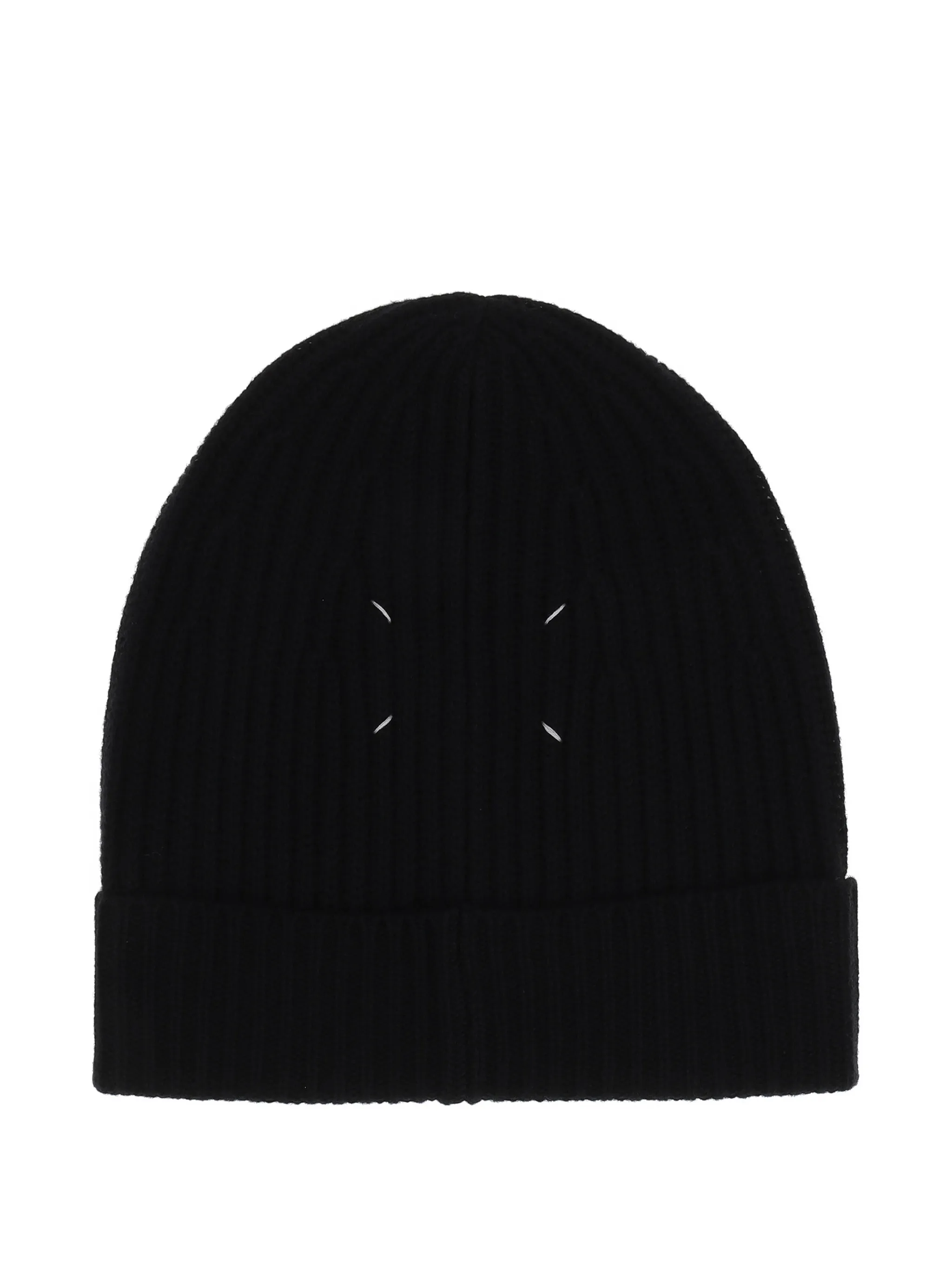 

Шапочка-бини в рубчик Maison Margiela, черный