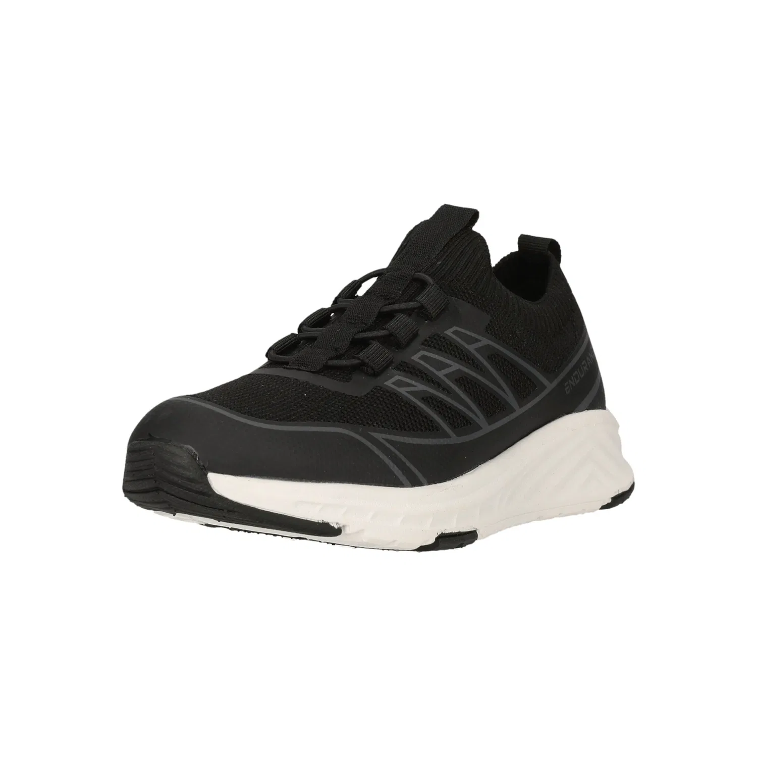 Детские кроссовки с быстрой шнуровкой Endurance, Black