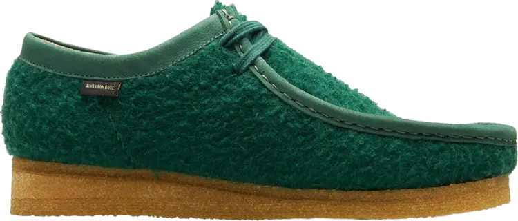 

Кроссовки Aimé Leon Dore x Wallabee Casentino Wool Green, зеленый