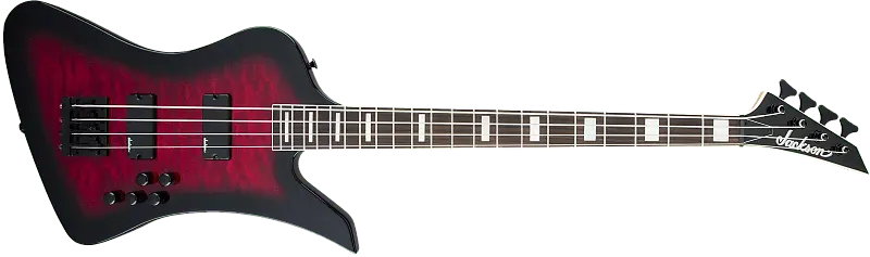 

Серия Jackson JS Kelly Bird JS3Q, накладка на гриф из амаранта, прозрачная красная вспышка Прозрачная красная вспышка JS Series Kelly Bird JS3Q, Amaranth Fingerboard, Transparent Red Burst