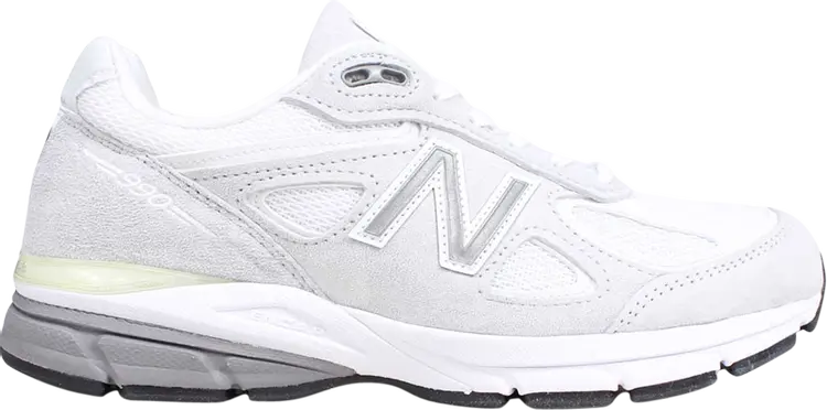 Кроссовки New Balance United Arrows x 990v4 Made in USA 'Grey White', серый — фото 2
