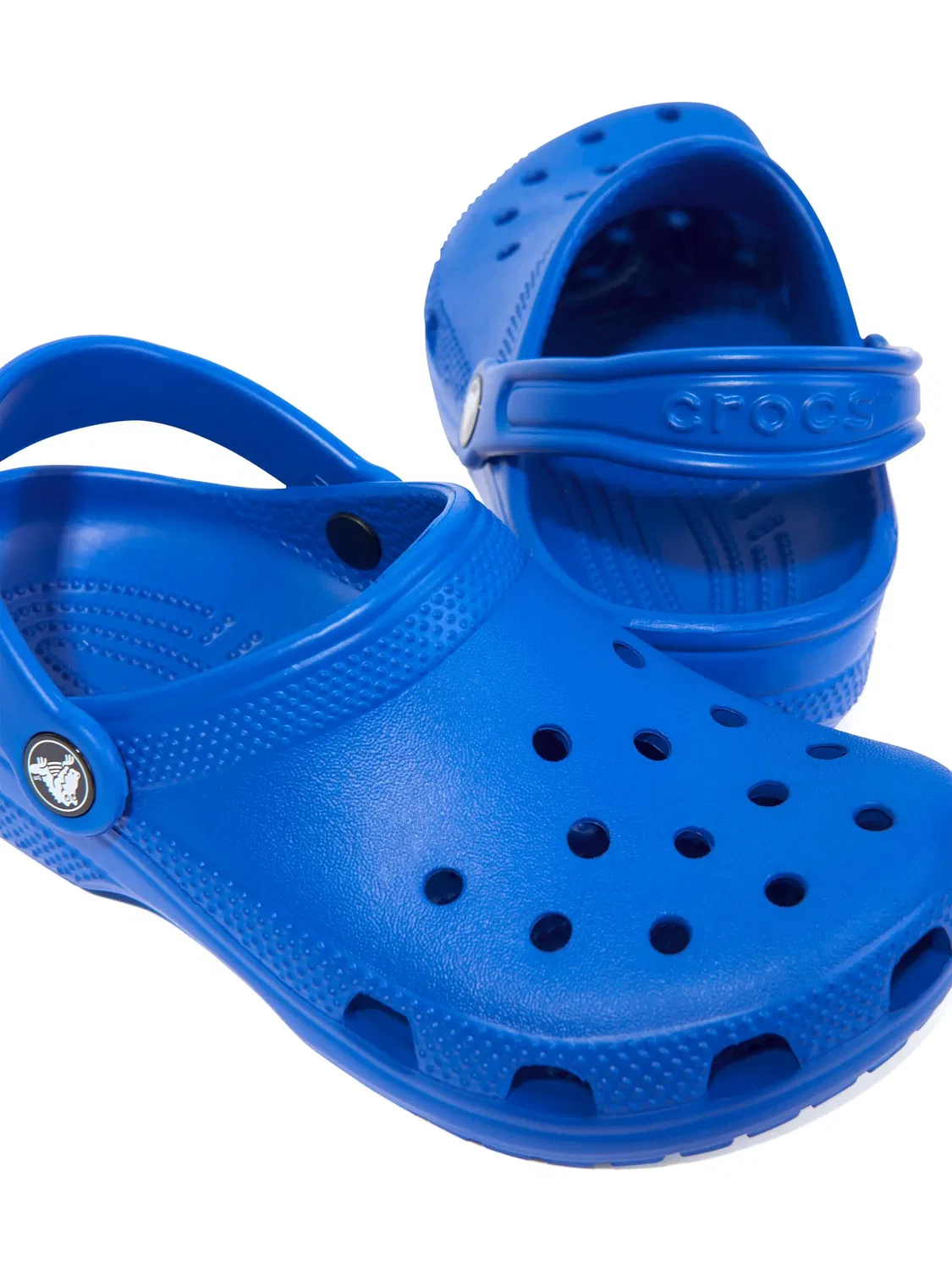 Классические перфорированные сандалии Crocs, синий — фото 3