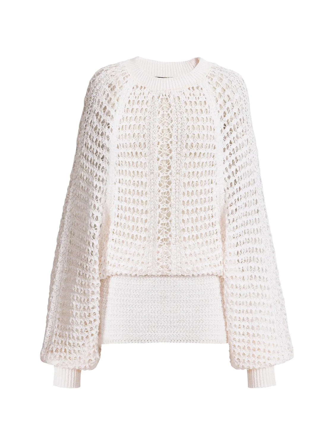 Короткое платье крючком нейтральных тонов Balmain, нейтральные