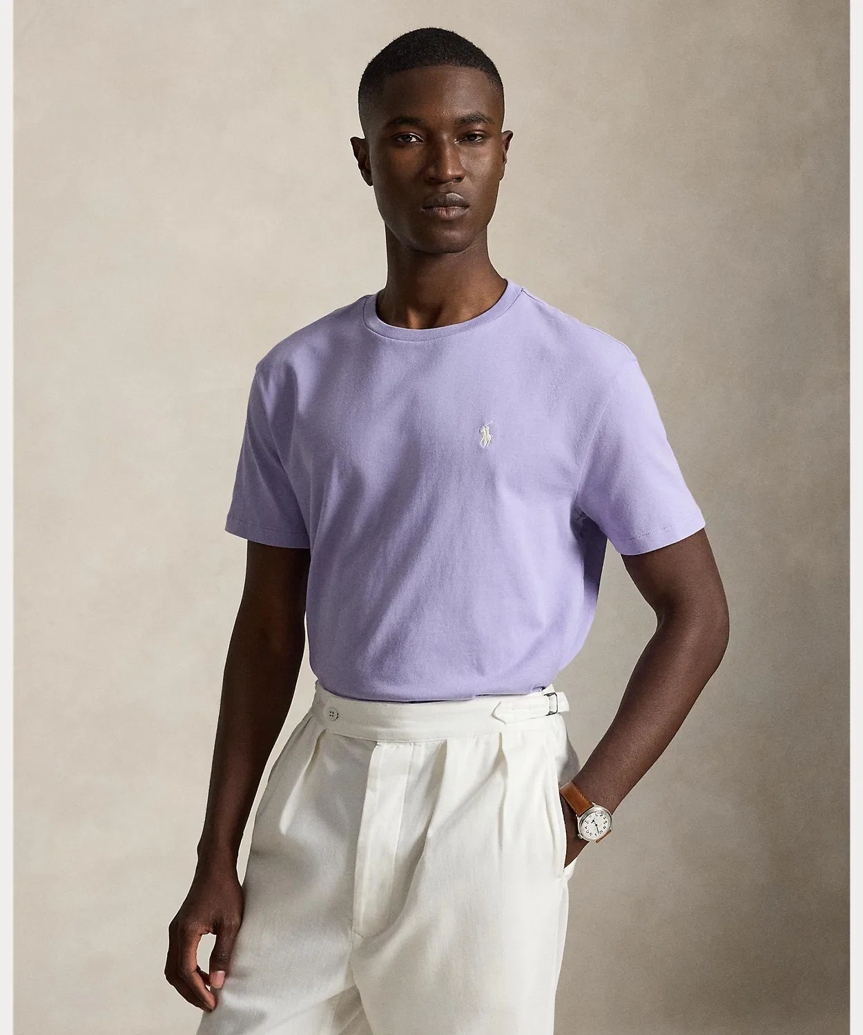 Мужская футболка с коротким рукавом Classic Fit POLO RALPH LAUREN, Purple