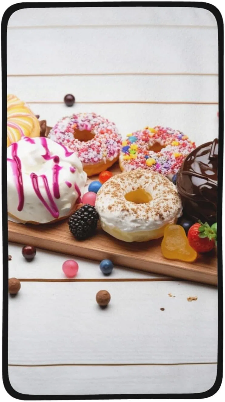 Полотенце для лица Ultra Soft Absorbent, VTCTOASY, Wooden Board Dessert