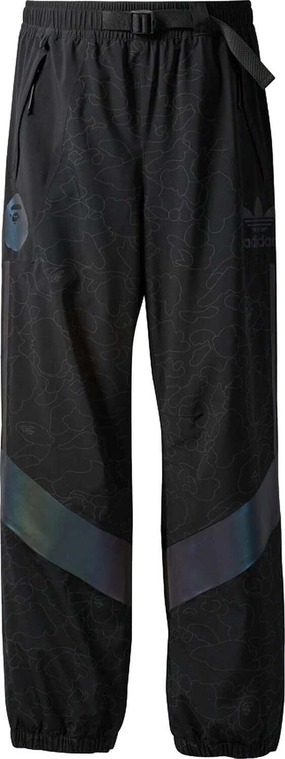 

Брюки BAPE x adidas Slopetrotter Pants 'Black', черный