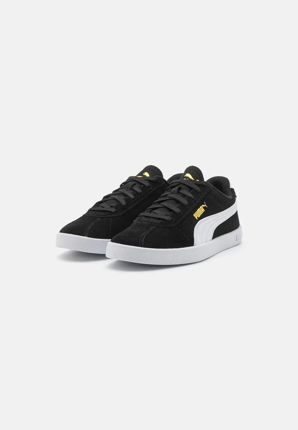 Кроссовки Club ii jr унисекс Puma, Black/White/Gold — фото 2
