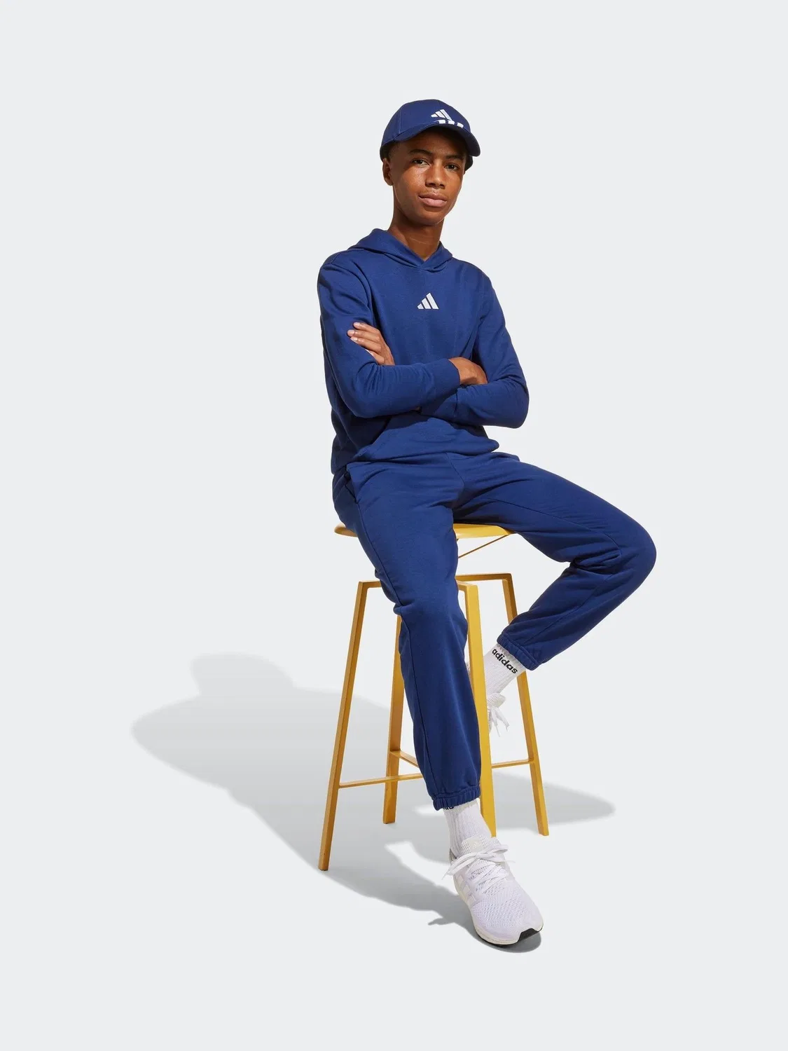 Джоггеры Essentials adidas, темно-синий — фото 3