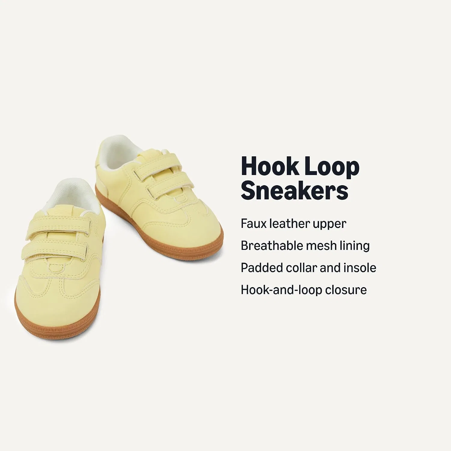 Детские кроссовки на липучках Amazon Essentials x Sofia Grainge, Yellow — фото 2