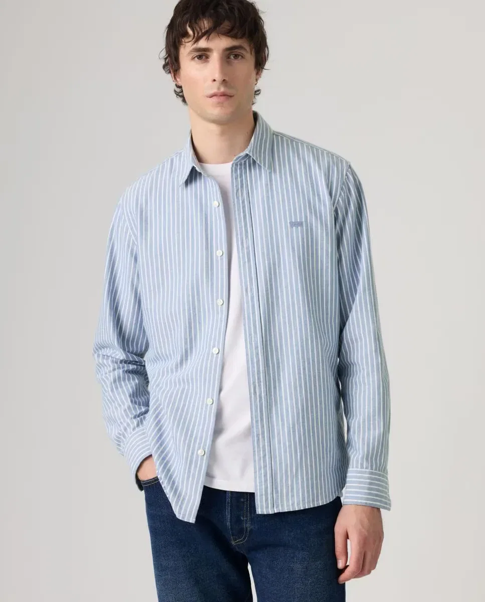 Мужская рубашка с длинным рукавом Slim Fit Levi's, Multicolor — фото 4