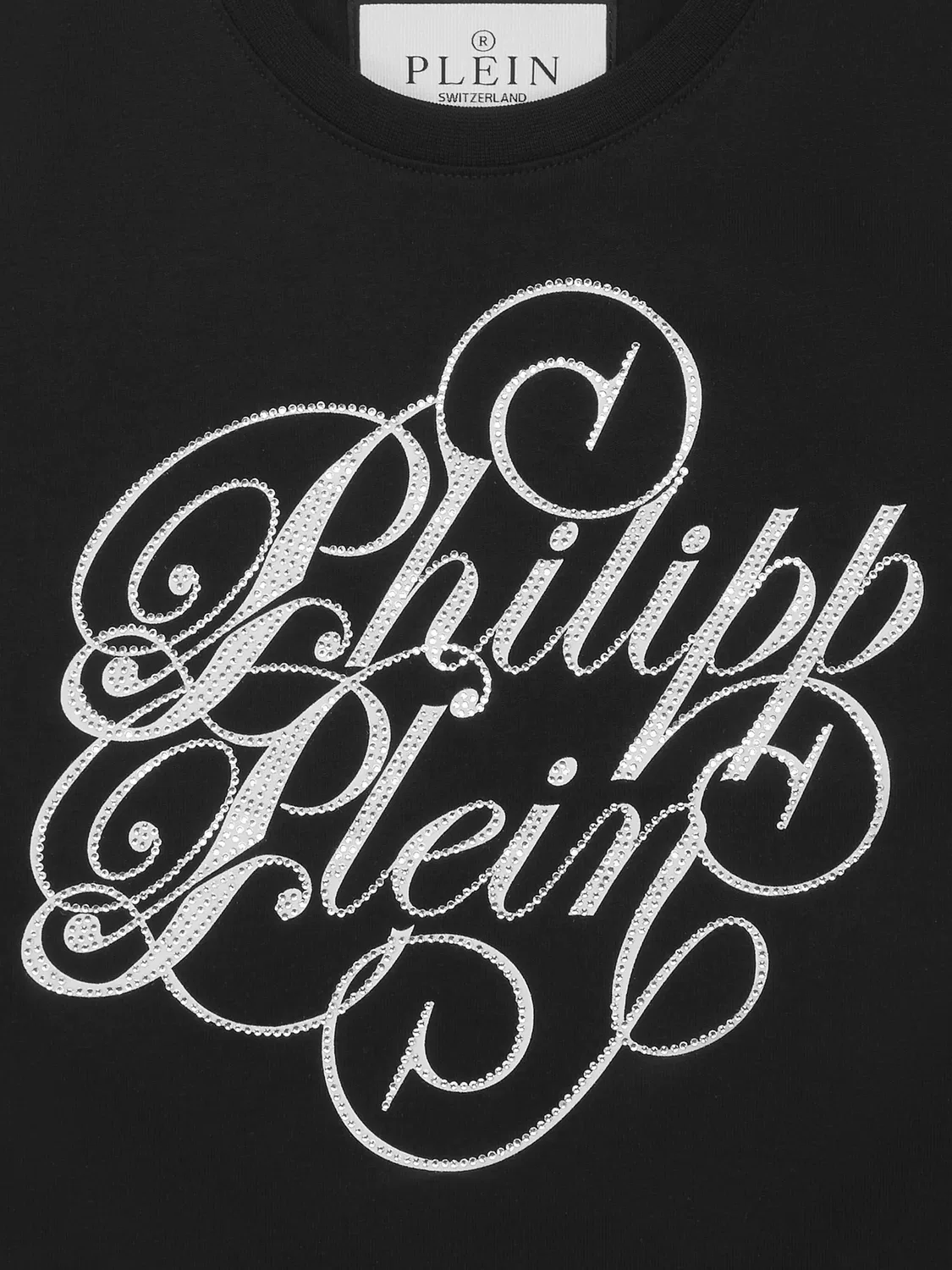 Футболка Coursive Philipp Plein, черный — фото 2