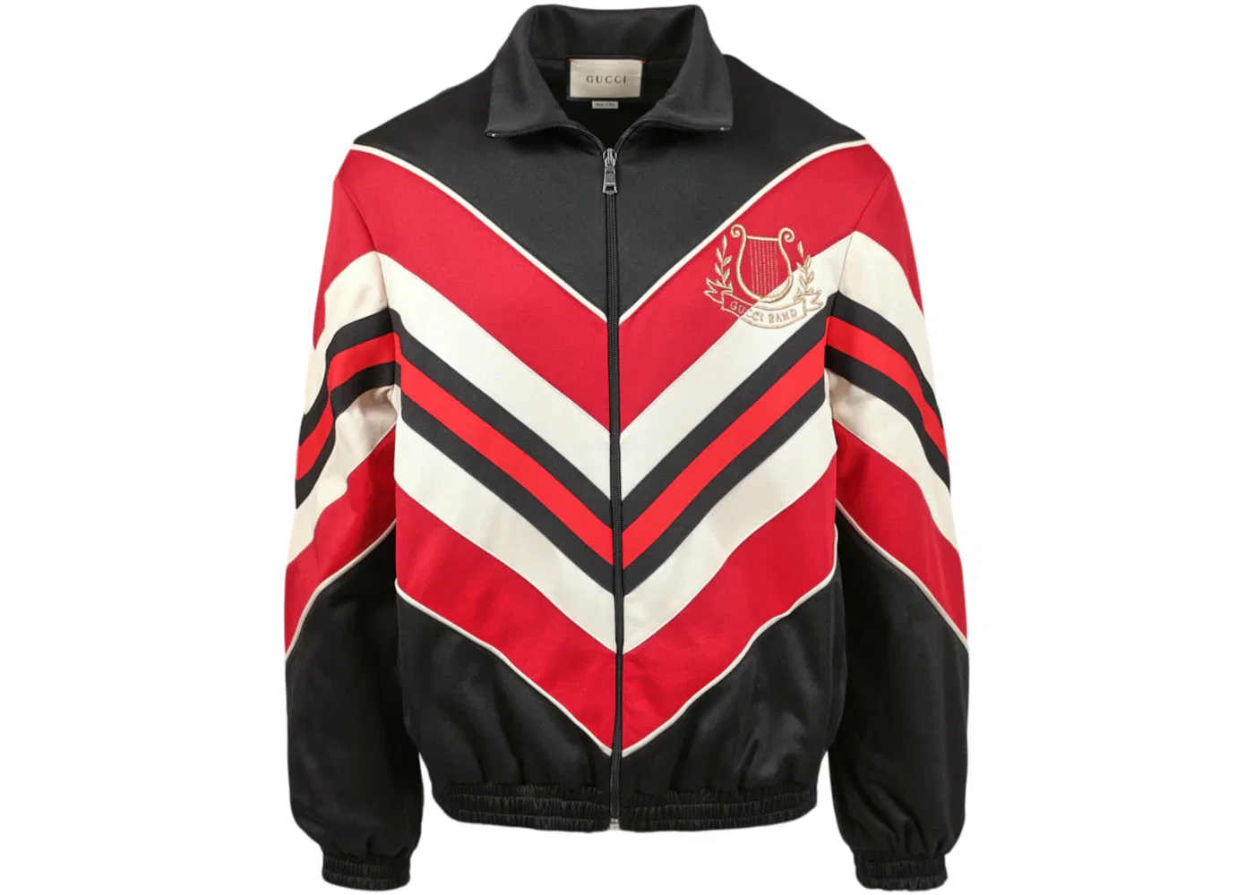Мужская куртка с принтом Jacket Gucci, Black/Red