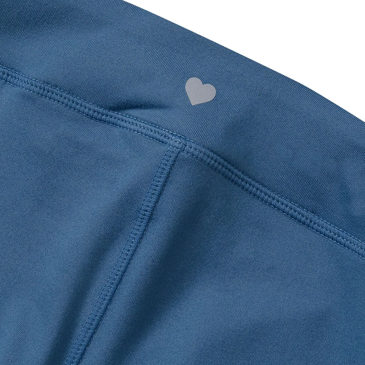 Детские леггинсы для девочек с завышенной талией Active Flare Lands' End, Copen Blue — фото 3