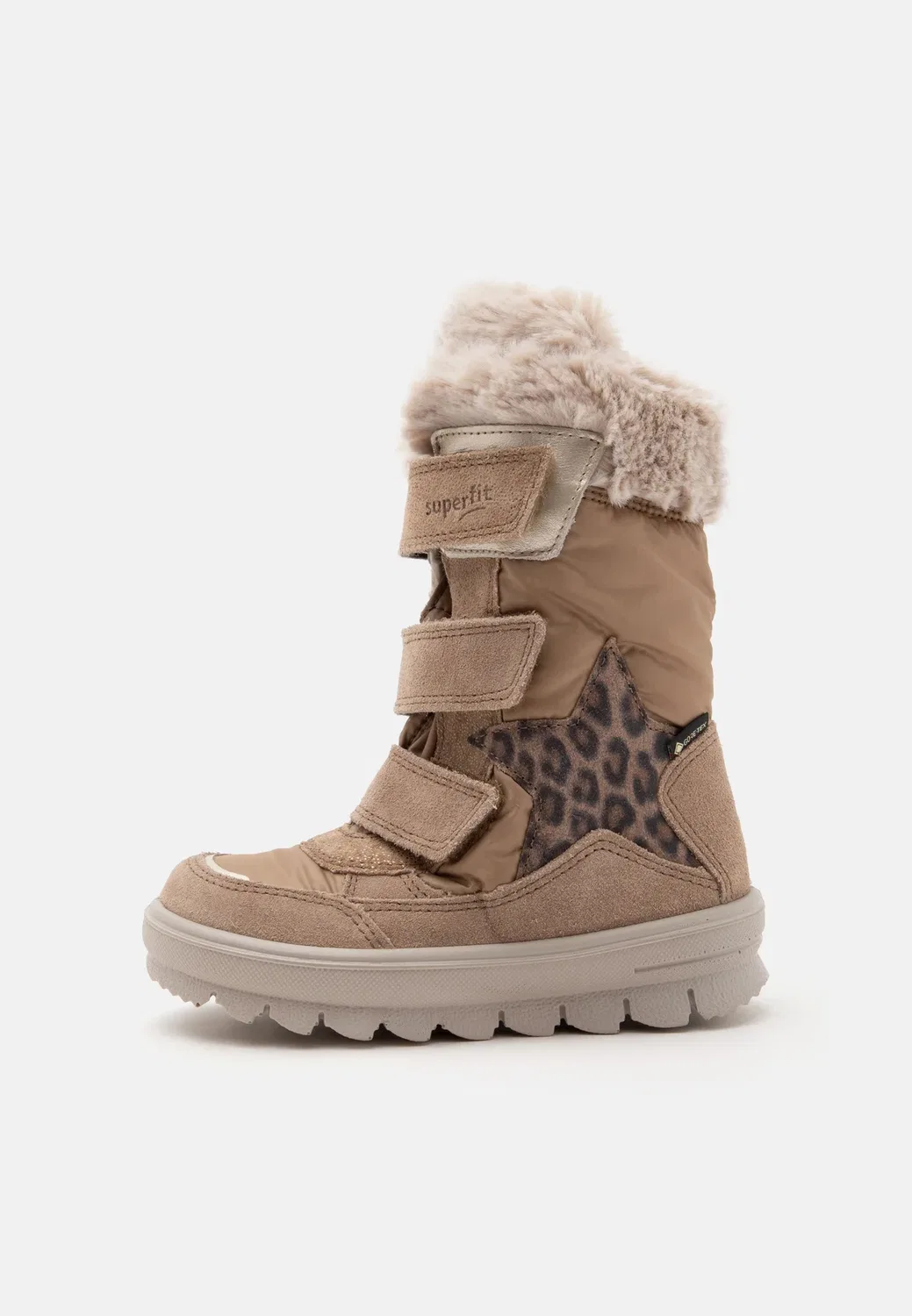 Gore-Tex Flavia - зимние ботинки Superfit, Braun/Beige