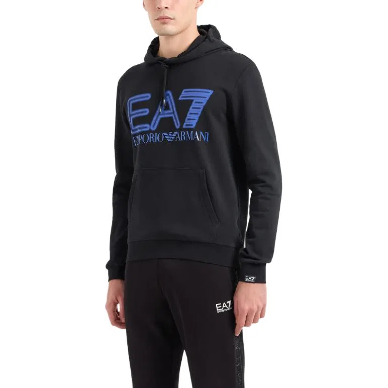 Мужской свитшот Emporio Armani EA7, Black — фото 3
