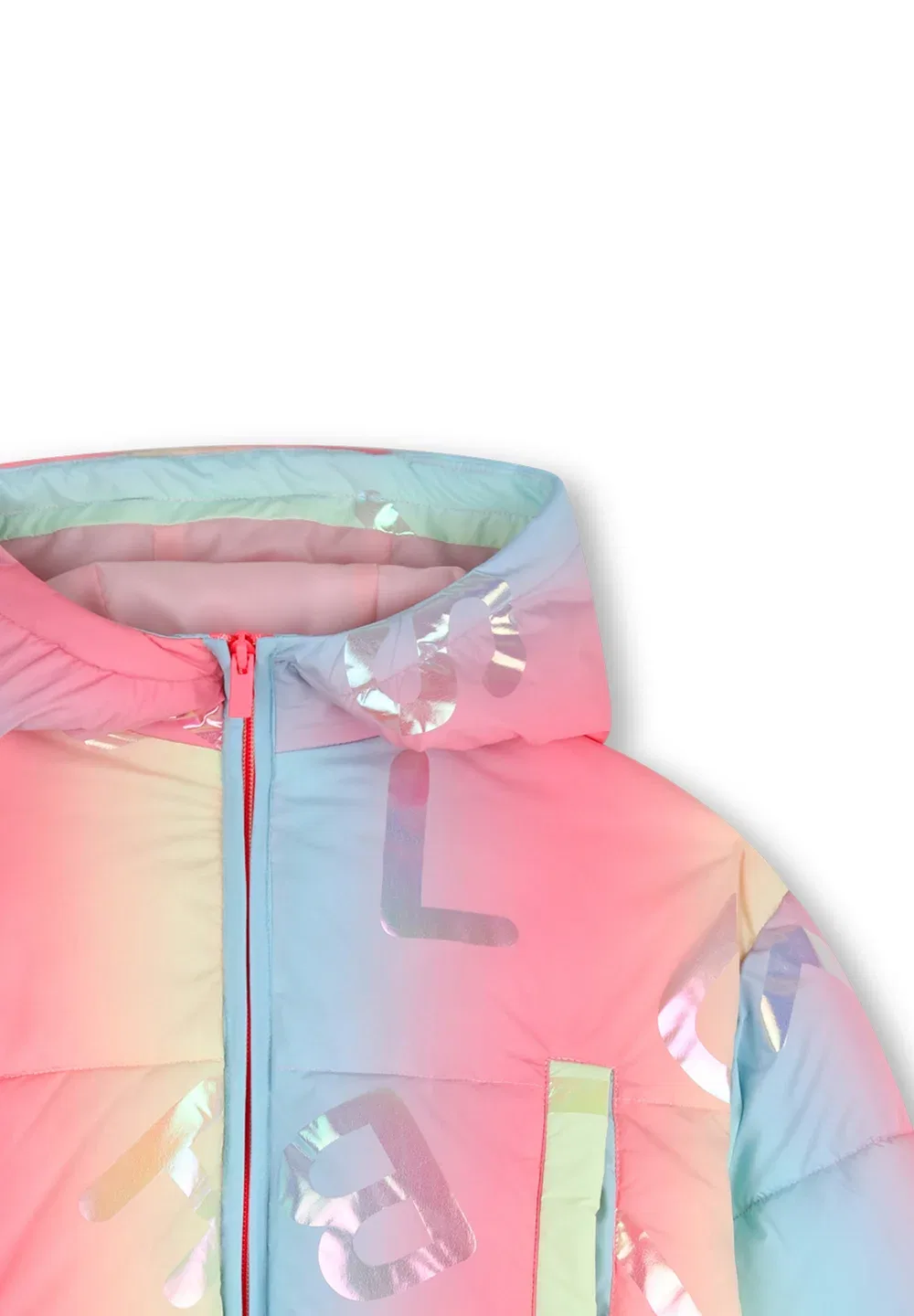 Пуховая куртка для девочки - зимняя куртка Billieblush, Multicoloured — фото 3