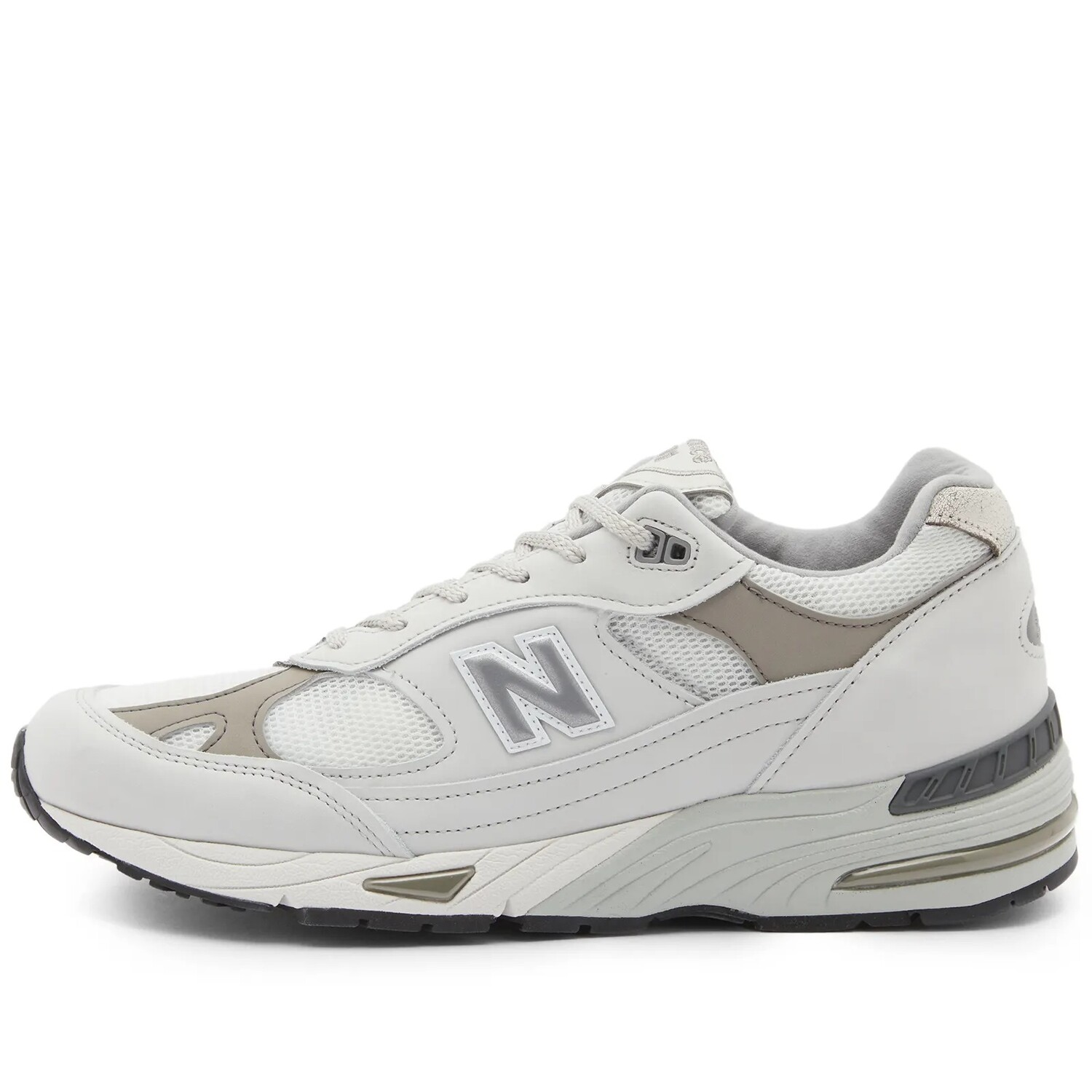 

Кроссовки New Balance 991 Made in England, серый/бежевый