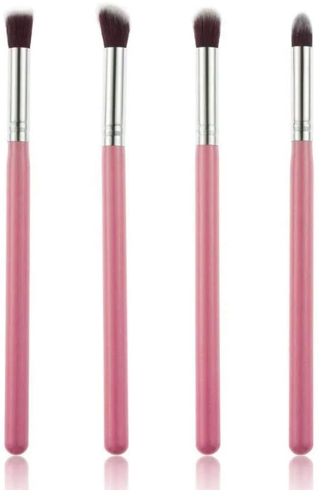 Набор кистей для макияжа глаз, 4 шт, Synthetic Bristles, GENERIC