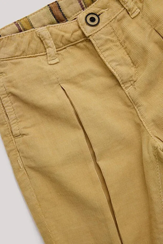 Детские брюки для мальчиков прямые Bg store baby boy mustard trousers Gb Baby, Hardal — фото 3