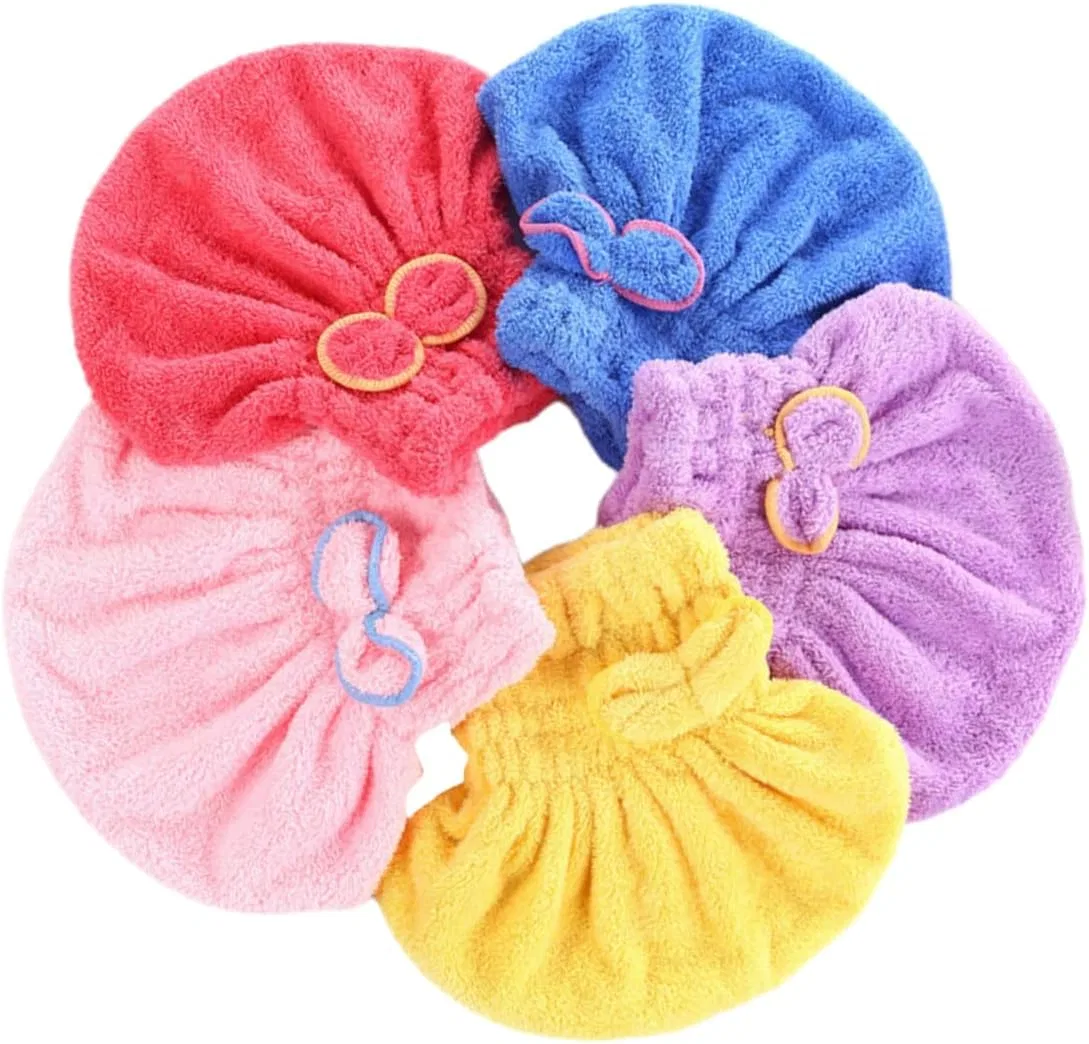 Шапочка для душа Fleece, 2 шт, Minkissy — фото 4