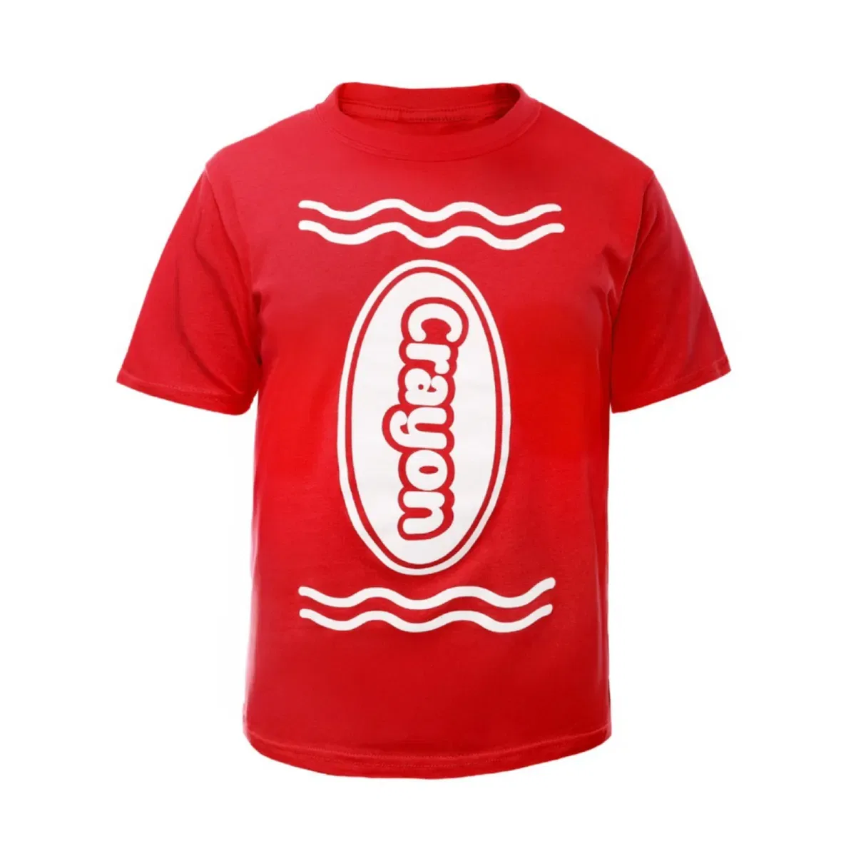 Футболка красная с принтом I Love Fancy Dress, Red