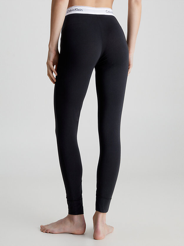 Леггинсы Calvin Klein Modern Cotton, черный — фото 2
