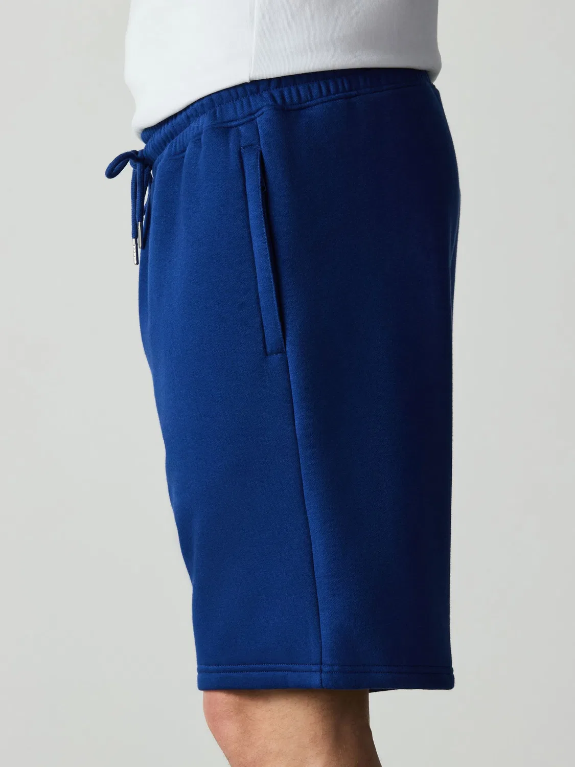 Шорты классические из махровой ткани Cobalt Blue Next, синий — фото 4