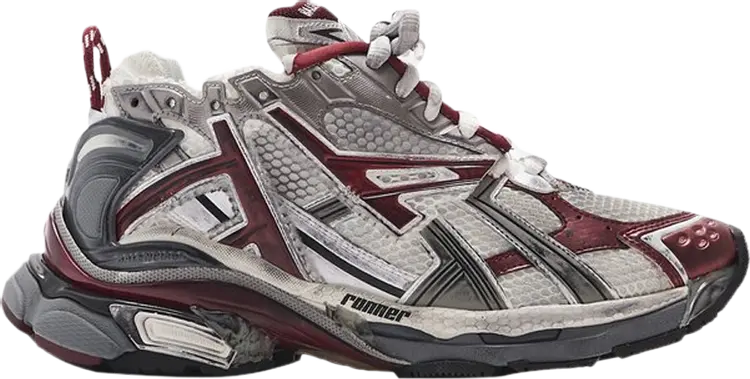 

Кроссовки Kith x Balenciaga Runner White Burgundy, белый