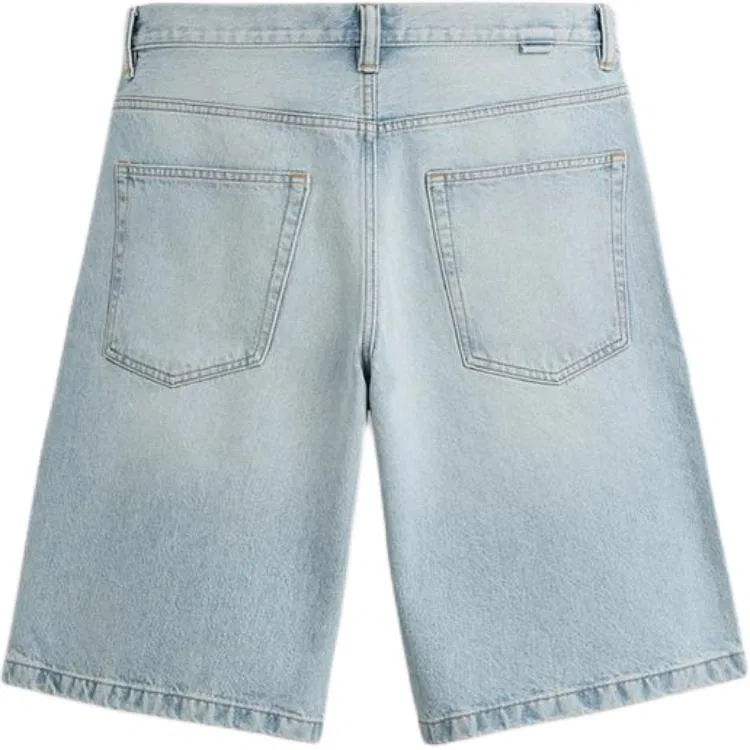 Мужские джинсовые шорты ZARA, Light Blue — фото 3