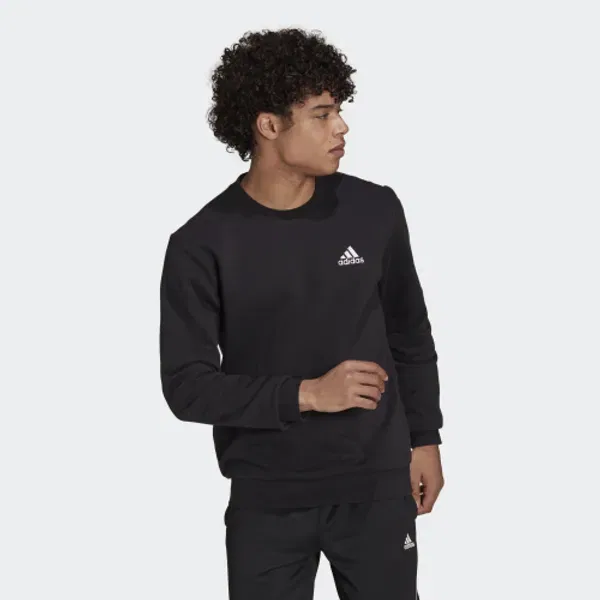 Флисовая свитшот Essential, gv5295 Adidas — фото 3